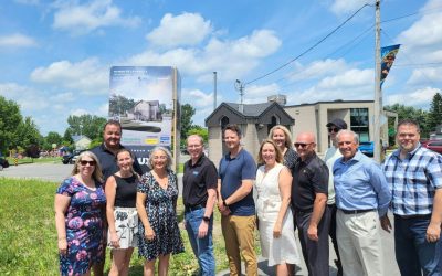 Une première pelletée de terre pour la nouvelle Maison de la Famille à Saint-Zotique : Une nouvelle étape franchie !